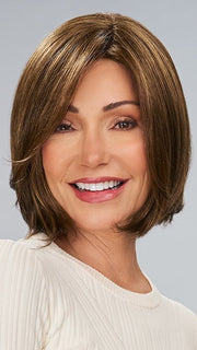KYLA by Jon Renau in FS6/30/27 TOFFEE TRUFFLE | Brown, Medium Red-Gold, Medium Red-Gold Blonde Blend with Medium Red Gold Blonde Bold Highlights FB MAIN IMAGE