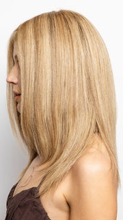 FROST | Contrasting highlights of cool blond and natural brown