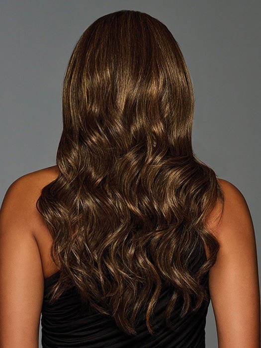 R829S+ GLAZED HAZELNUT | Rich Medium Brown with Ginger Highlights on Top
