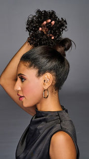 Simplify your routine with this exceptional, perfectly curled elastic wrap