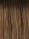 RH8 8/29SS SHADED HAZELNUT | Warm Medium Brown with Ginger Blonde highlights from dark roots to ends