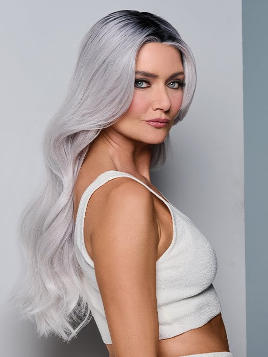 QUEUE THE HUE by RAQUEL WELCH in color   GRAY/LAVENDER