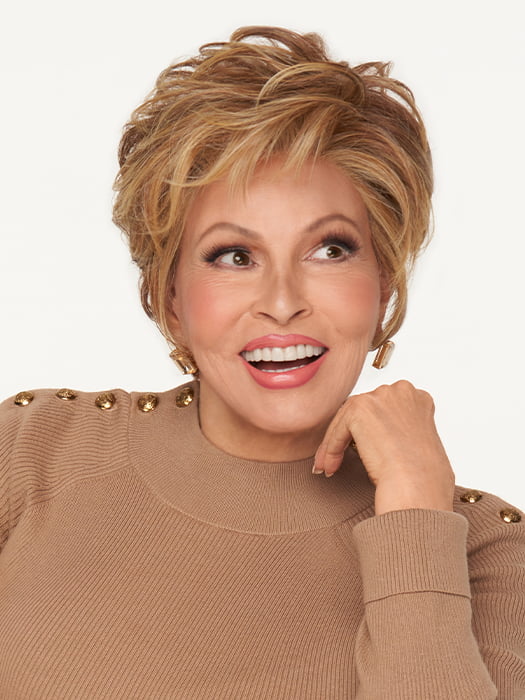 READY FOR TAKEOFF by Raquel Welch in RL29/25 GOLDEN RUSSET | Ginger Blonde Evenly Blended with Medium Golden Blonde 