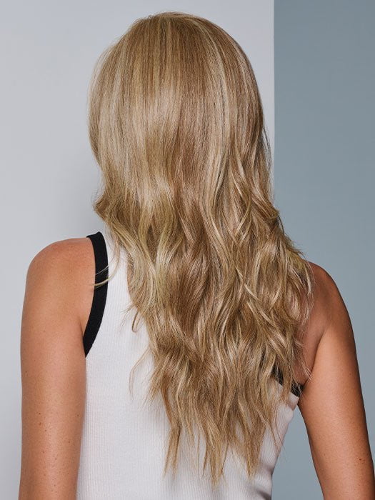 RUNWAY REHEARSAL by RAQUEL WELCH in color RL14/22 PALE GOLDEN WHEAT | Dark Blonde Evenly Blended with Platinum Blonde