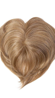 TOP BILLING 5" by Raquel Welch in RL12/22SS SHADED CAPPUCCINO | Light Golden Brown Evenly Blended with Cool Platinum Blonde Highlights with Dark Roots