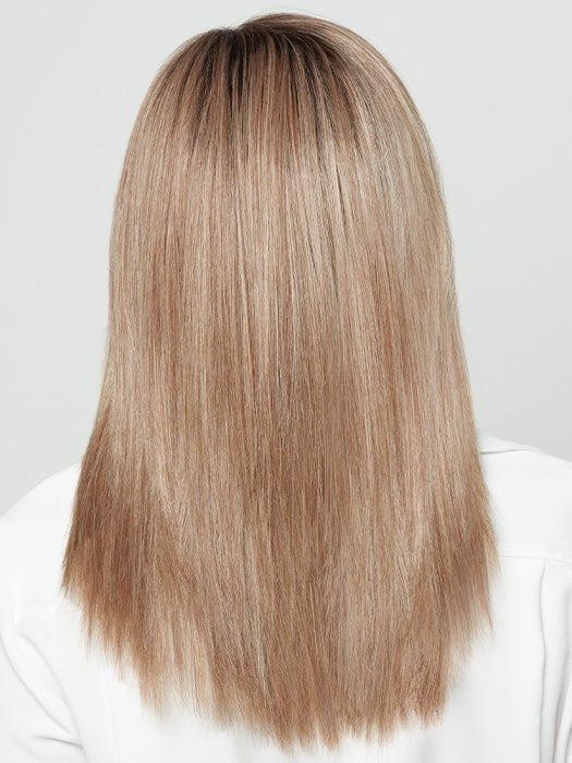 RL14/22SS SHADED WHEAT | Dark Blonde Evenly Blended with Platinum Blonde with Dark Roots