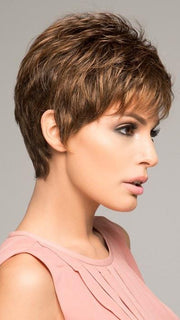 The ready-to-wear synthetic hair looks and feels like natural hair