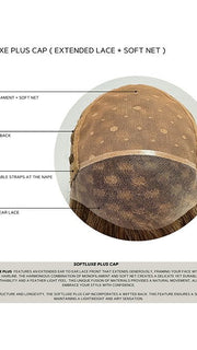 Cap Construction | Lace Front | Soft Net Monofilament Top | Wefted