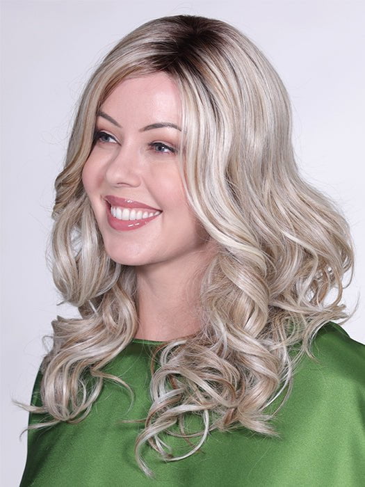 The extended lace front creates a flawless hairline
