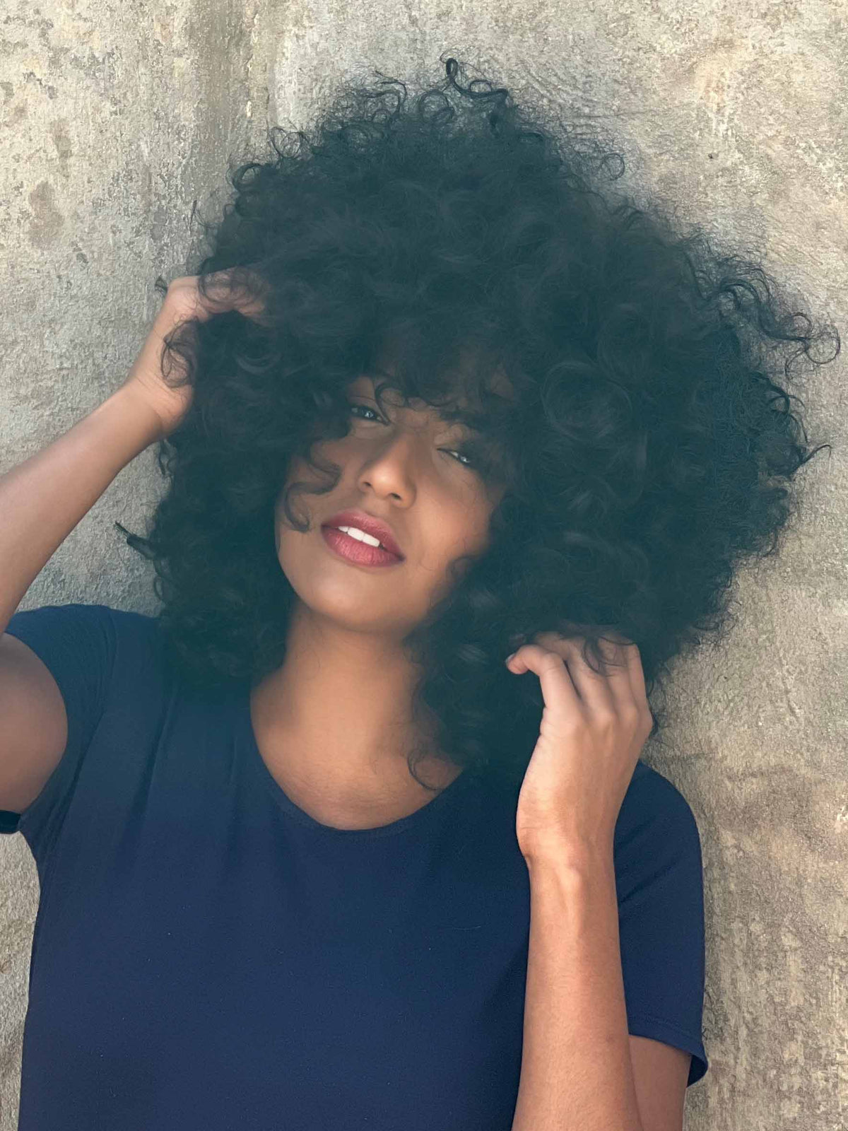 TRINTY by Kim Kimble in MC1 CAVIAR | Black (STYLE HAS BEEN COMBED)