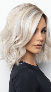 VERO by Rene of Paris in WHITE-ROSE-BLOND-R | White Blond Base with subtle Warm Brown Highlights