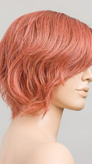 ROSE BLUSH ROOTED | Light copper, Peach, and Soft Rose Gold tones with subtle Golden Undertones and Shaded Roots