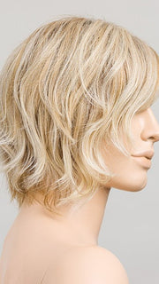 SANDY BLONDE ROOTED | Medium Blonde, Light Neutral Blonde, and Light Strawberry Blonde Blend with Shaded Roots