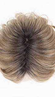 BERNSTEIN ROOTED | Light Brown base with subtle Light Honey Blonde and Light Butterscotch Blonde highlights and Dark 