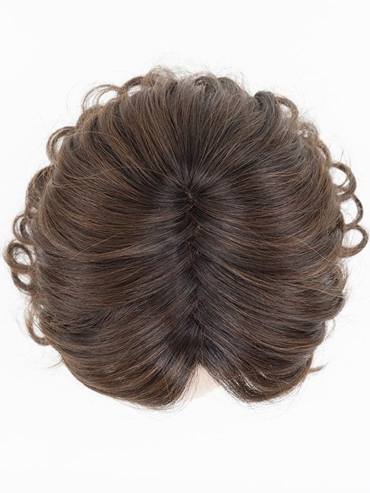 CHOCOLATE ROOTED | Medium to Dark Brown base with Light Reddish Brown highlights and Dark Roots