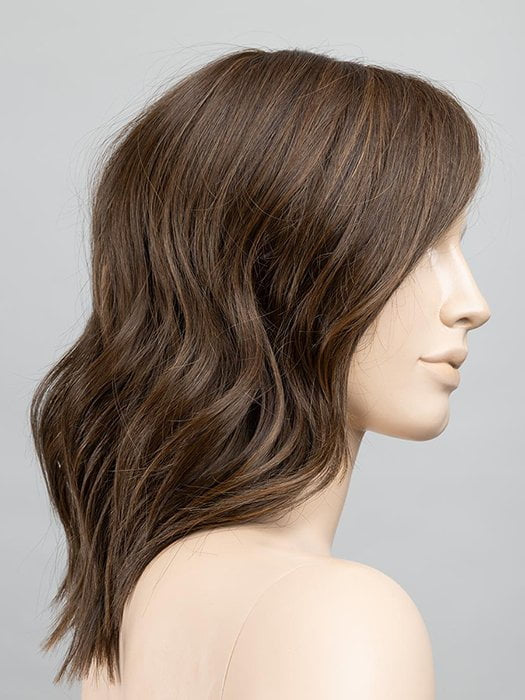DARK MOCCA MIX | Medium Brown Blended with Light Auburn Medium Warm Brown and Dark Brown Blend