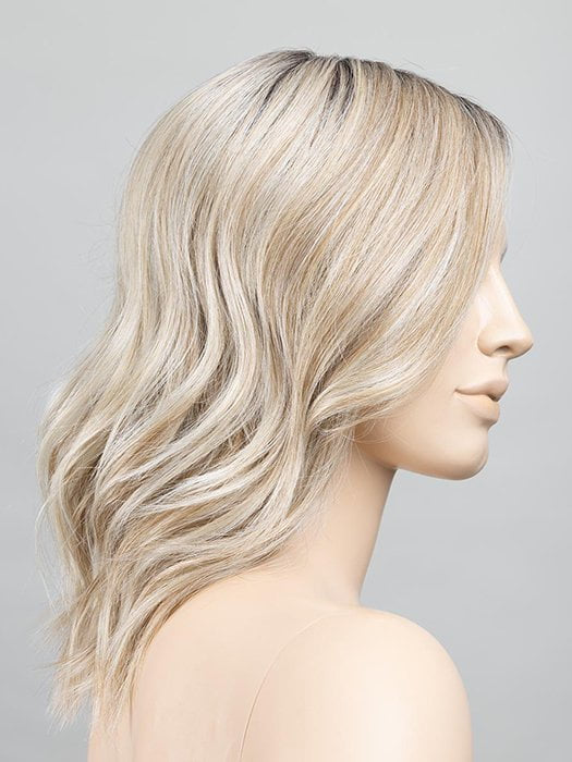 PEARL BLONDE ROOTED | Pearl Platinum and Lightest Ash Blonde with Medium Ash Blonde Blend and Shaded Roots
