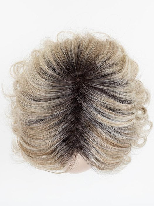 PEARL BLONDE ROOTED | Pearl Platinum and Lightest Ash Blonde with Medium Ash Blonde Blend and Shaded Roots