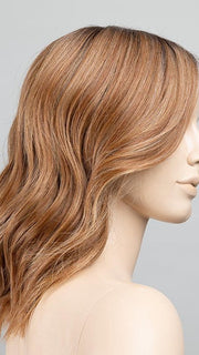 PUMPKIN ROOTED | Dark Strawberry Blonde with Light Reddish Auburn and Copper Red Blend With Shaded Roots