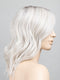 SILVER BLONDE ROOTED | Pearl White and Lightest Pale Blonde Blend with Shaded Roots