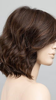 CHOCOLATE ROOTED | Medium to Dark Brown base with Light Reddish Brown highlights and Dark Roots