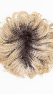 SAHARA BEIGE ROOTED | Light Golden Blonde and Lightest Golden Blonde with Light Honey Blonde Blend and Shaded Roots