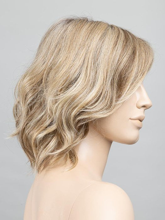 SANDY BLONDE ROOTED | Medium Blonde and Light Neutral Blonde with Medium Ash Blonde Blend and Shaded Roots