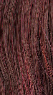 FLAME LIGHTED 133.132 | Red Violet and Granat Red Blend with Highlights Throughout and Concentrated in the Front
