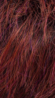 HOT FLAME ROOTED 33.130.4 | Dark Auburn, Deep Copper Brown, and Darkest Brown Blend with Shaded Roots
