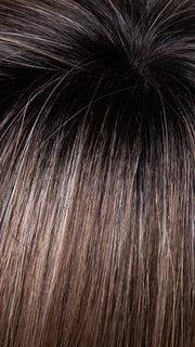 HONEY BREEZE | A blend of Cool, Honey Blonde and Multi-Dimensional Medium Brown with Darker Brown Roots