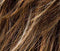 TOBACCO ROOTED | Medium Brown base with Light Golden Blonde highlights and Light Auburn lowlights and Dark Roots