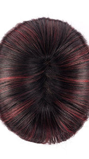 AUBURGINE ROOTED | Deep Wine Red and Red Violet with Garnet Red Blend with Shaded Roots
