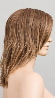 MOCCA ROOTED | Medium Warm Brown and Medium Brown Blended with Light Auburn and Dark Auburn with Shaded Roots