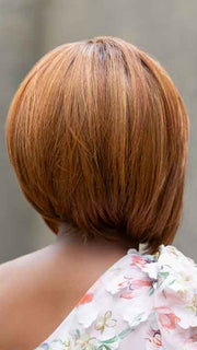HAILEY by KIM KIMBLE in MC30/29SS CINNAMON SPICE | Amber Red with Cinnamon Highlights and Darker Root