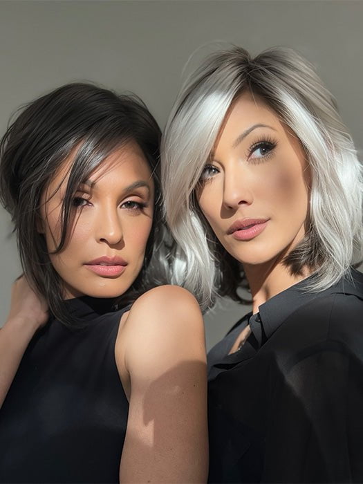 Roxie in CHOCOLATE SMOKE | JENNA in ICY SHADOW