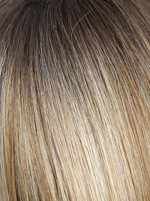 ROSE GOLD R | Blonde base with Reddish highlights and roots