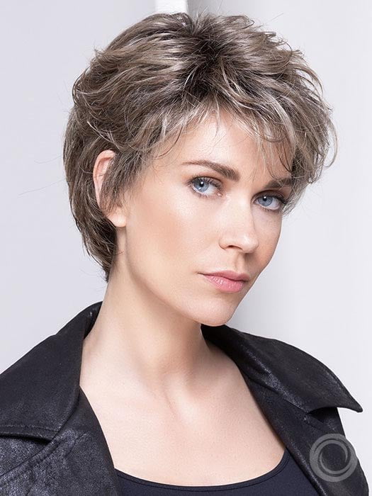 PRIMA SOFT in color DARK SAND SHADED 12.26.14 | Lightest Brown and Light Golden Blonde with Medium Ash Blonde Blend and Shaded Roots