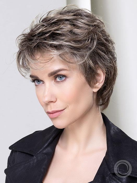 PRIMA SOFT in color DARK SAND SHADED 12.26.14 | Lightest Brown and Light Golden Blonde with Medium Ash Blonde Blend and Shaded Roots