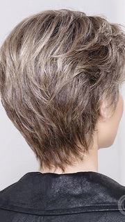 PRIMA SOFT in color DARK SAND SHADED 12.26.14 | Lightest Brown and Light Golden Blonde with Medium Ash Blonde Blend and Shaded Roots