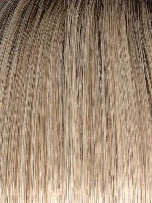 SS16/22 SHADED ICED SWEET CREAM | Pale Blonde with Slight Platinum Highlighting with Dark Roots