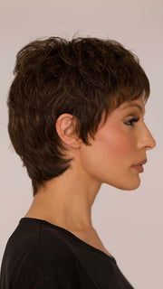 Roxie in LINA by ELLEN WILLE in color DARK CHOCOLATE SHADED 6.30.4