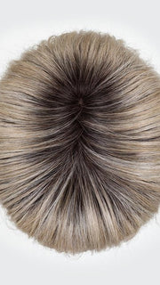 PEARL BLONDE ROOTED | Pearl Platinum and Lightest Ash Blonde with Medium Ash Blonde Blend and Shaded Roots
