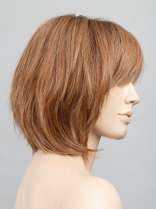 PUMPKIN ROOTED | Dark Strawberry Blonde with Light Reddish Auburn and Copper Red Blend With Shaded Roots