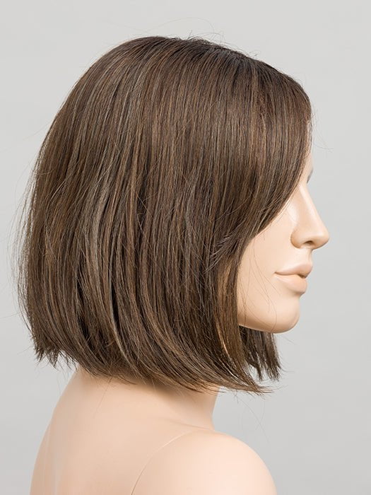 COFFEE BROWN FROSTED | Dark Brown and Light Brown with Light Ash Blonde Blend with a Soft Matte Finish