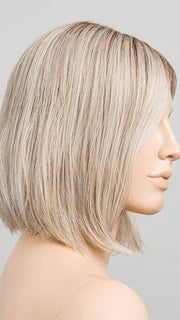 PEARL BLONDE ROOTED | Pearl Platinum Blended with Light Strawberry Blonde and Lightest Golden Blonde with Shaded Roots
