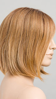 TOFFEE BLONDE ROOTED | Dark Strawberry Blonde with Light Strawberry Blonde Blend and Shaded Roots