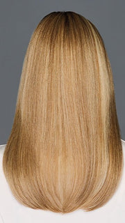 RL14/22SS SHADED WHEAT | Dark Blonde Evenly Blended with Platinum Blonde with Dark Roots
