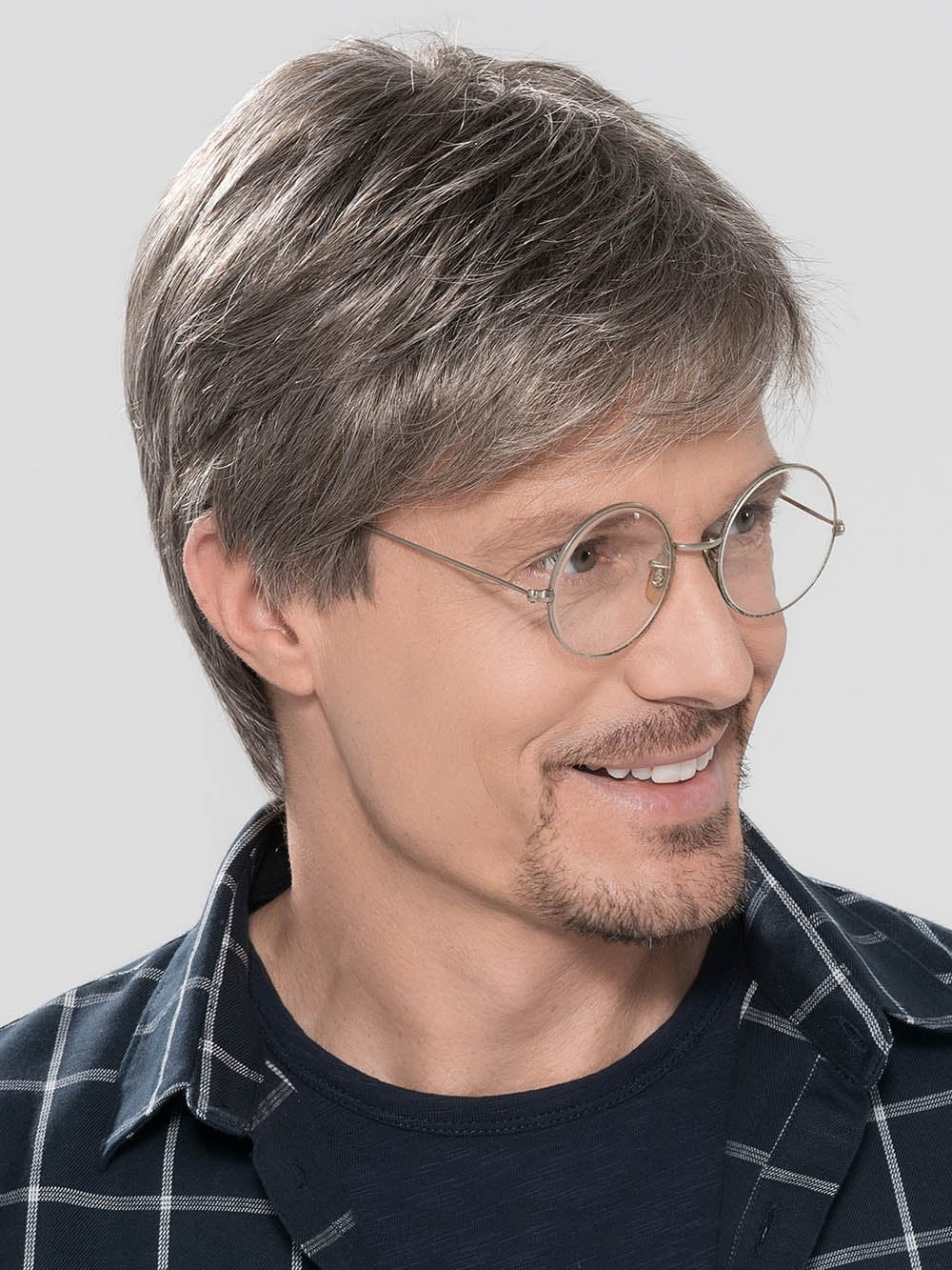 Designed for the casual and fashionable gentleman. This style showcases perfectly blended layers throughout and leaves some longer layers in the front to be able to customize if you choose