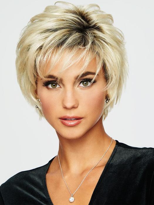 VOLTAGE by RAQUEL WELCH | 20th Anniversary | SS613 SHADED PLATINUM | Light Golden Blonde with Dark Roots