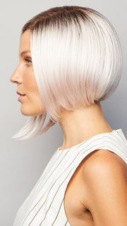 Faith has a monofilament part allowing you to create your desired part and a lace front for a seamless hairline
